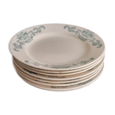 Assiettes plates