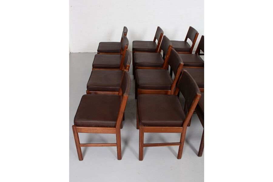 Lot of 24 chairs Scandinavian