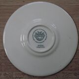 Set of 4 Saucers Quality Retired Villeroy & Boch Black/White Anjou Design 4655