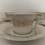 8 cups, 8 cups, pourer and sugar bowl TLB Limoges