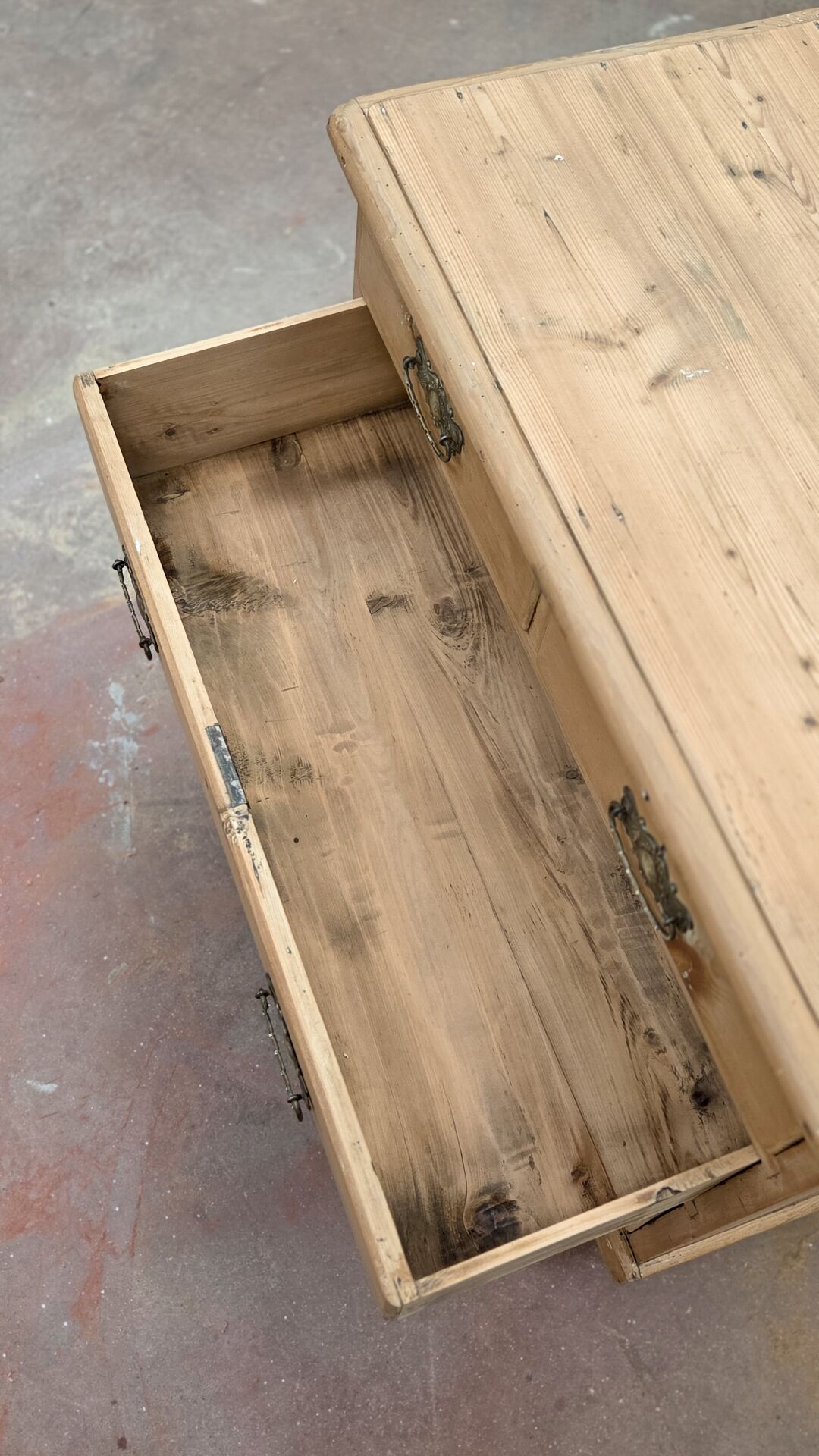 Renovated English commode