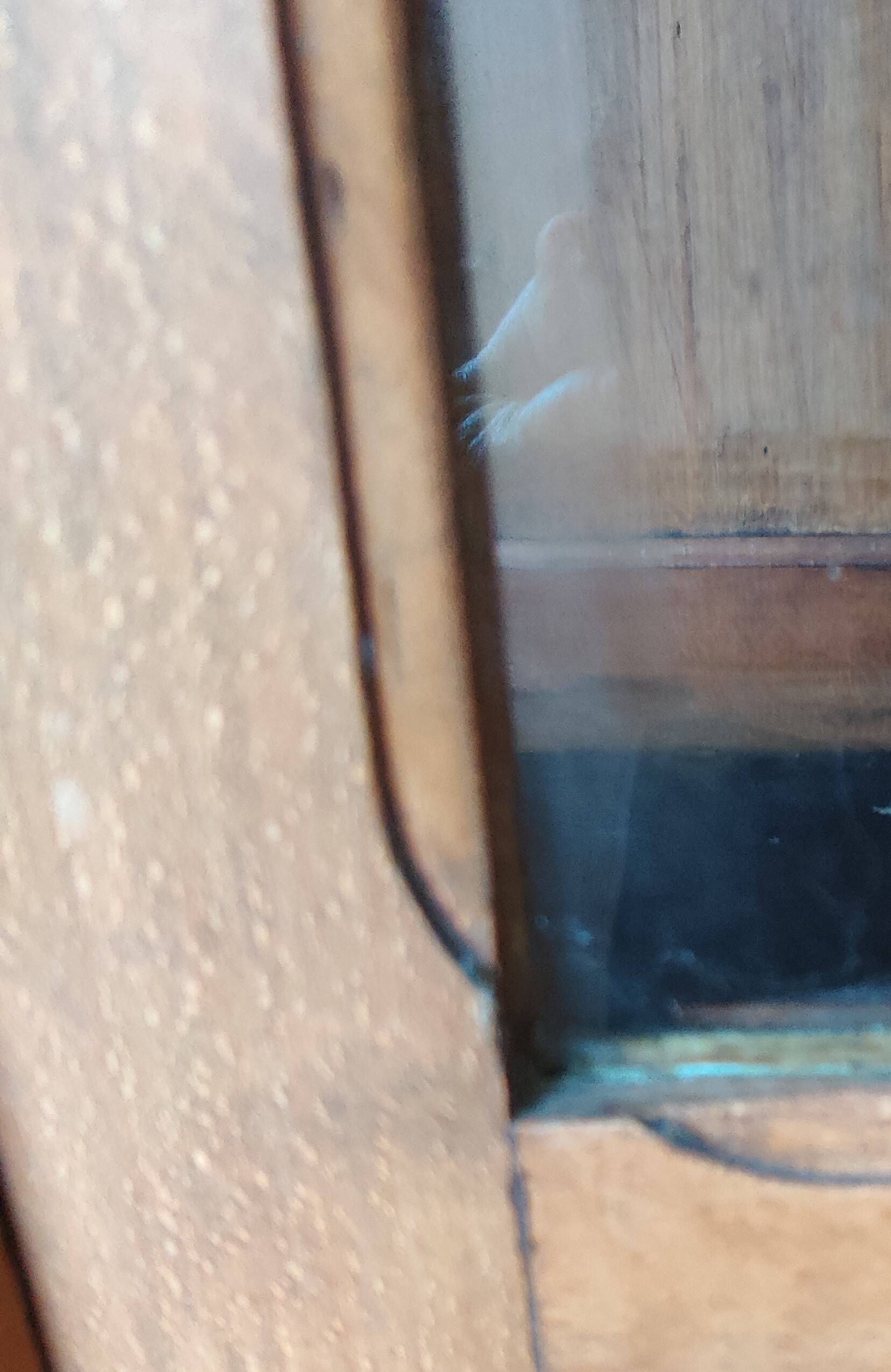 Country-style 2-part sideboard in light beech