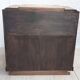 Art Deco walnut burl bar