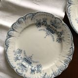 4 assiettes St Amand Régence