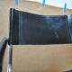 chair design vintage tubes chrome leather black