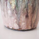 Purple ceramic pot cover