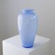 Vintage blue Murano glass vase - Italy 1970s - Flower vase, double glass, timeless shape - Elegant retro decoration, gift idea