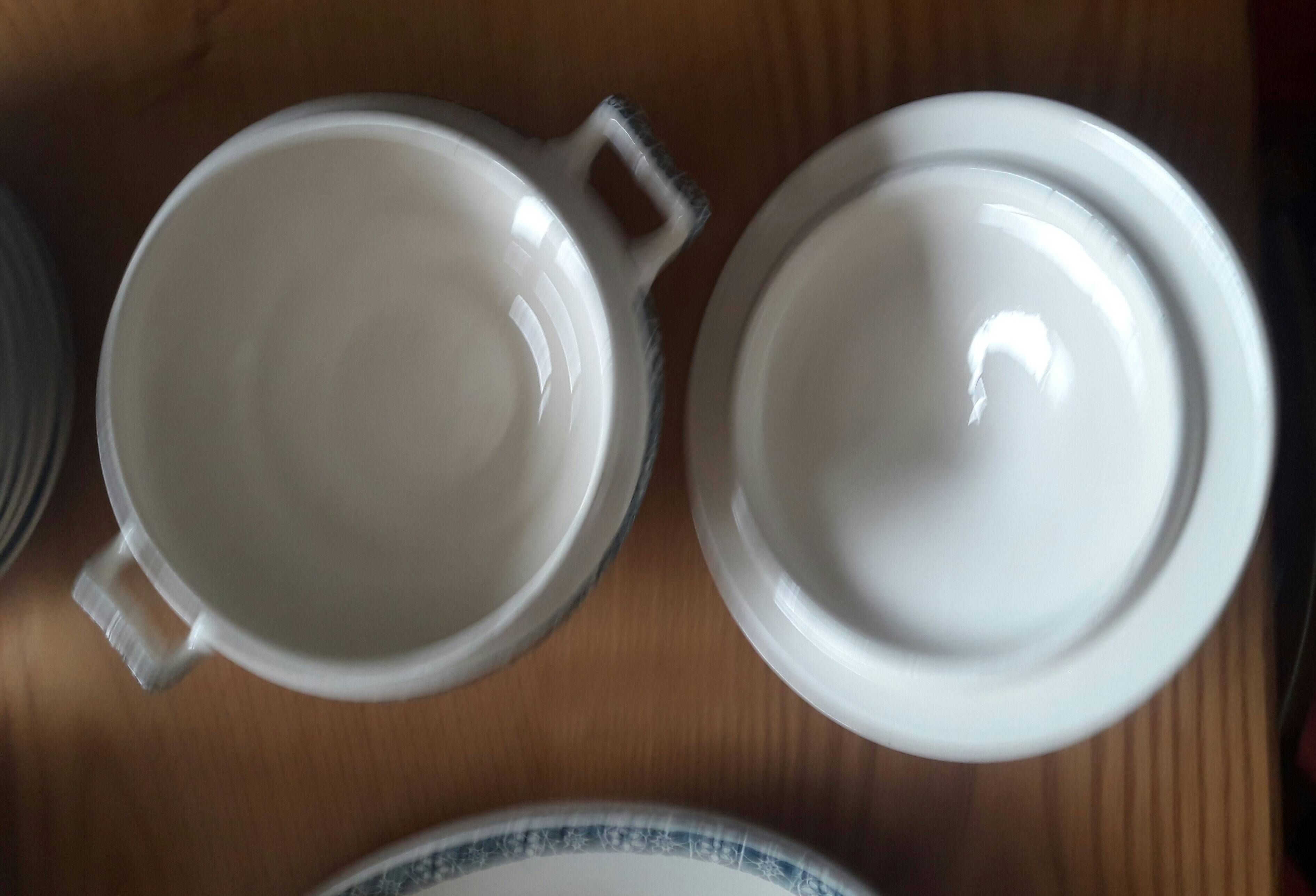 Longchamp "René" Terre de Fer 9-person dinner service