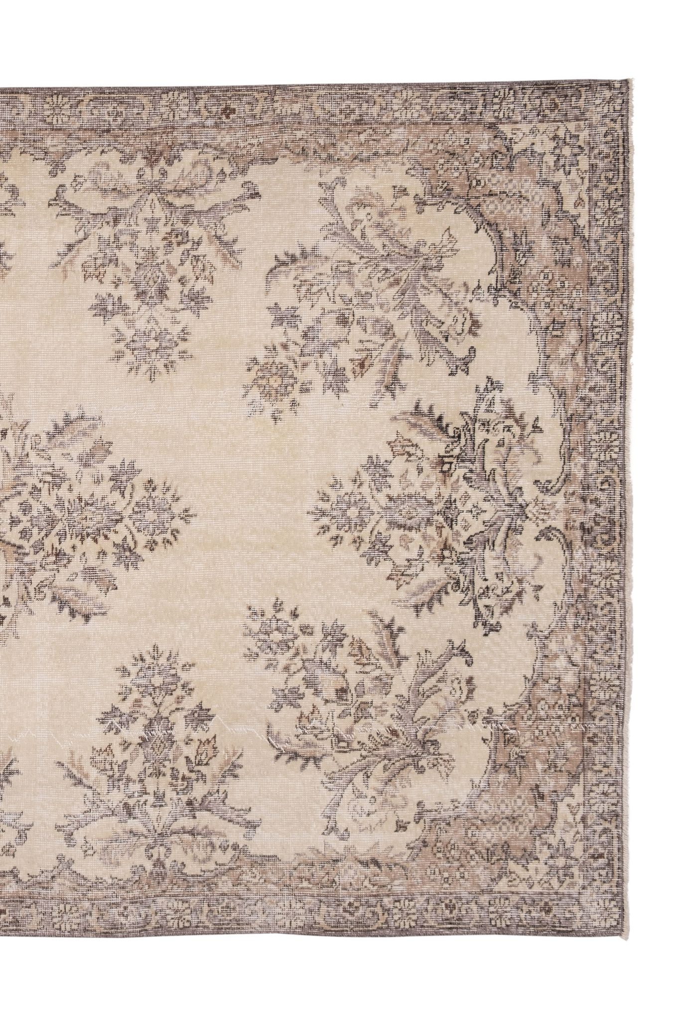 Turkish hand knotted Oushak rug, 1970s - 170 X 283 cm