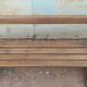 Small oak decorative bench