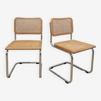 2 chaises B32 conçues par Marcel Breuer