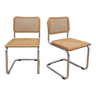 2 chaises B32 conçues par Marcel Breuer