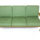 3-seater oak sofa, Sweden, 1960
