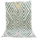 Tapis berbère losanges 245 x 150 cm
