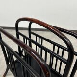 Curved wooden magazine rack no.33 by Thonet