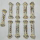 Antique ceramic knife holder / handmade / XIXth