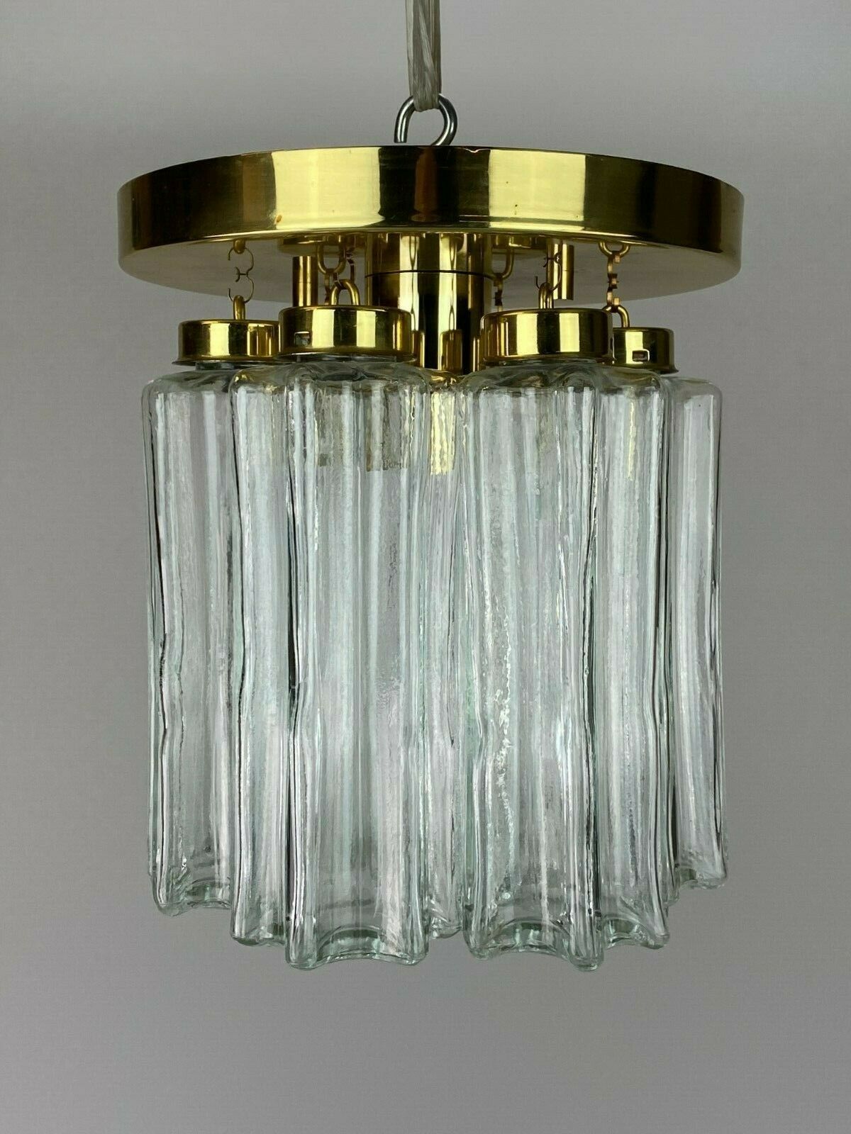 60s 70s lamp light ceiling lamp Limburg glass chandelier design 60s 70s