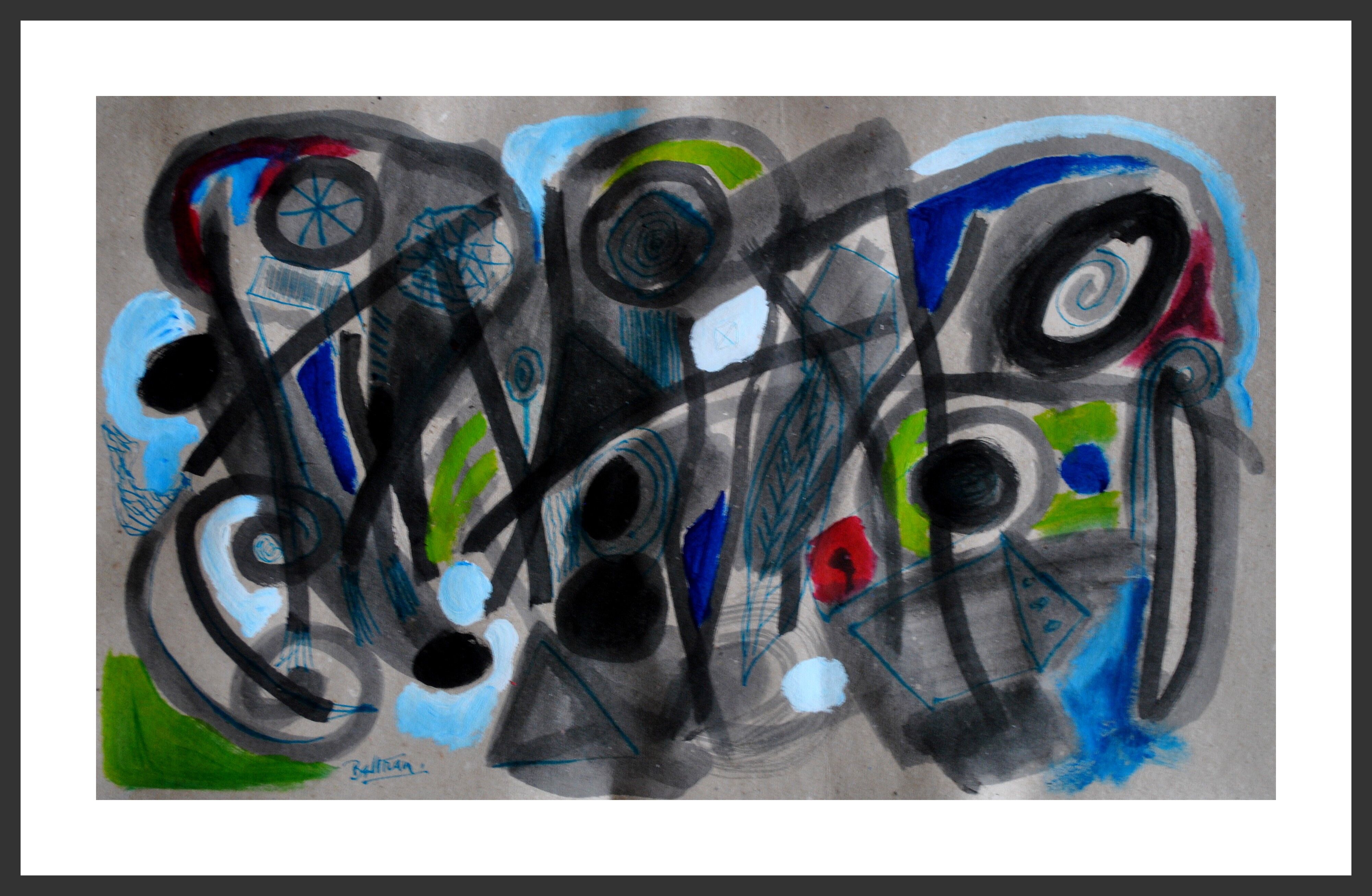 Abstraction in the red dot