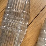 Pair of wall sconces in plexiglass