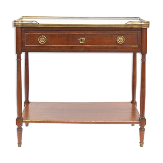 Mahogany console