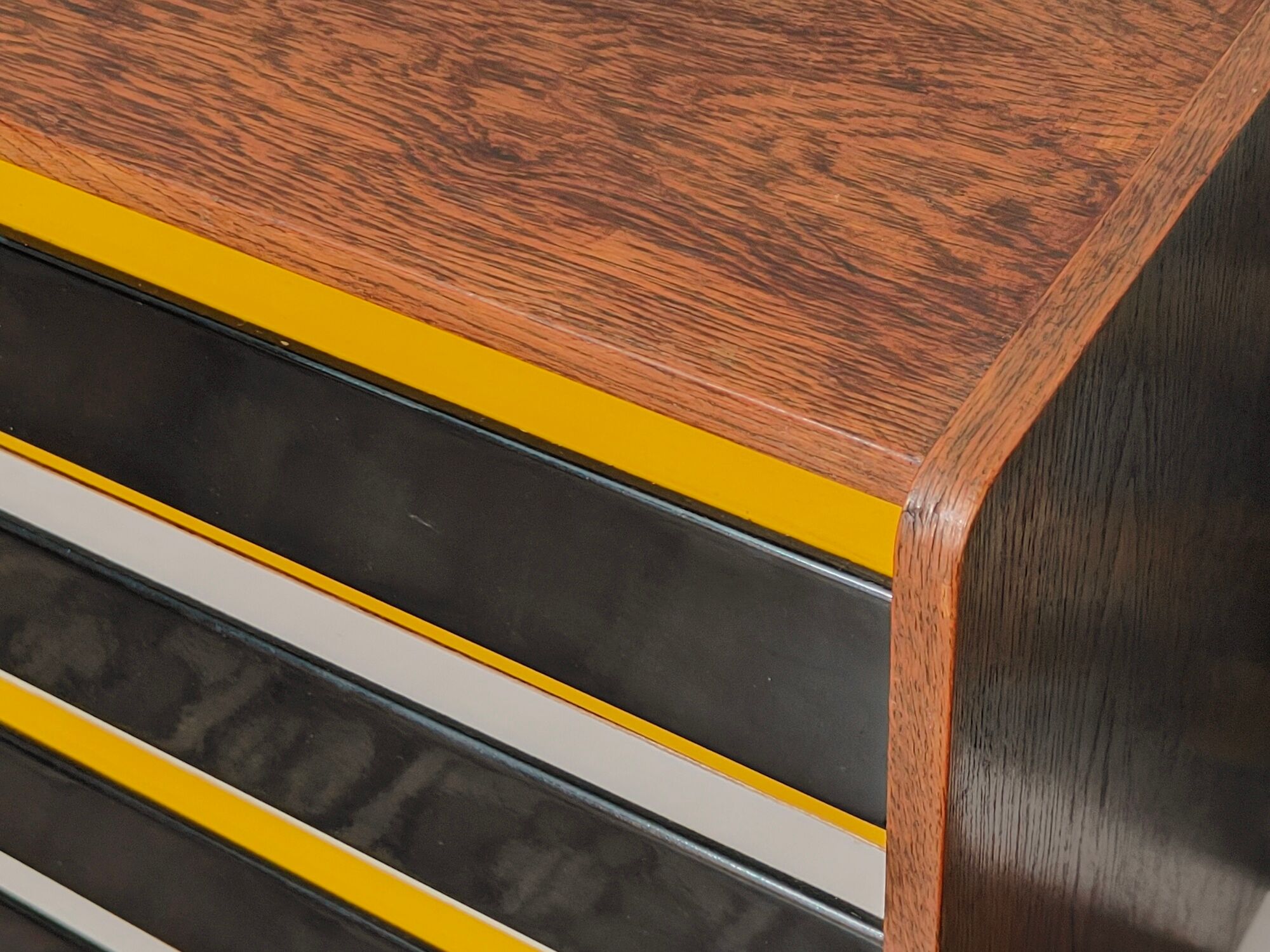 Chest of drawers U 453 Yellow by Jiri Jiroutek for Interier Praha, old edition from 1962