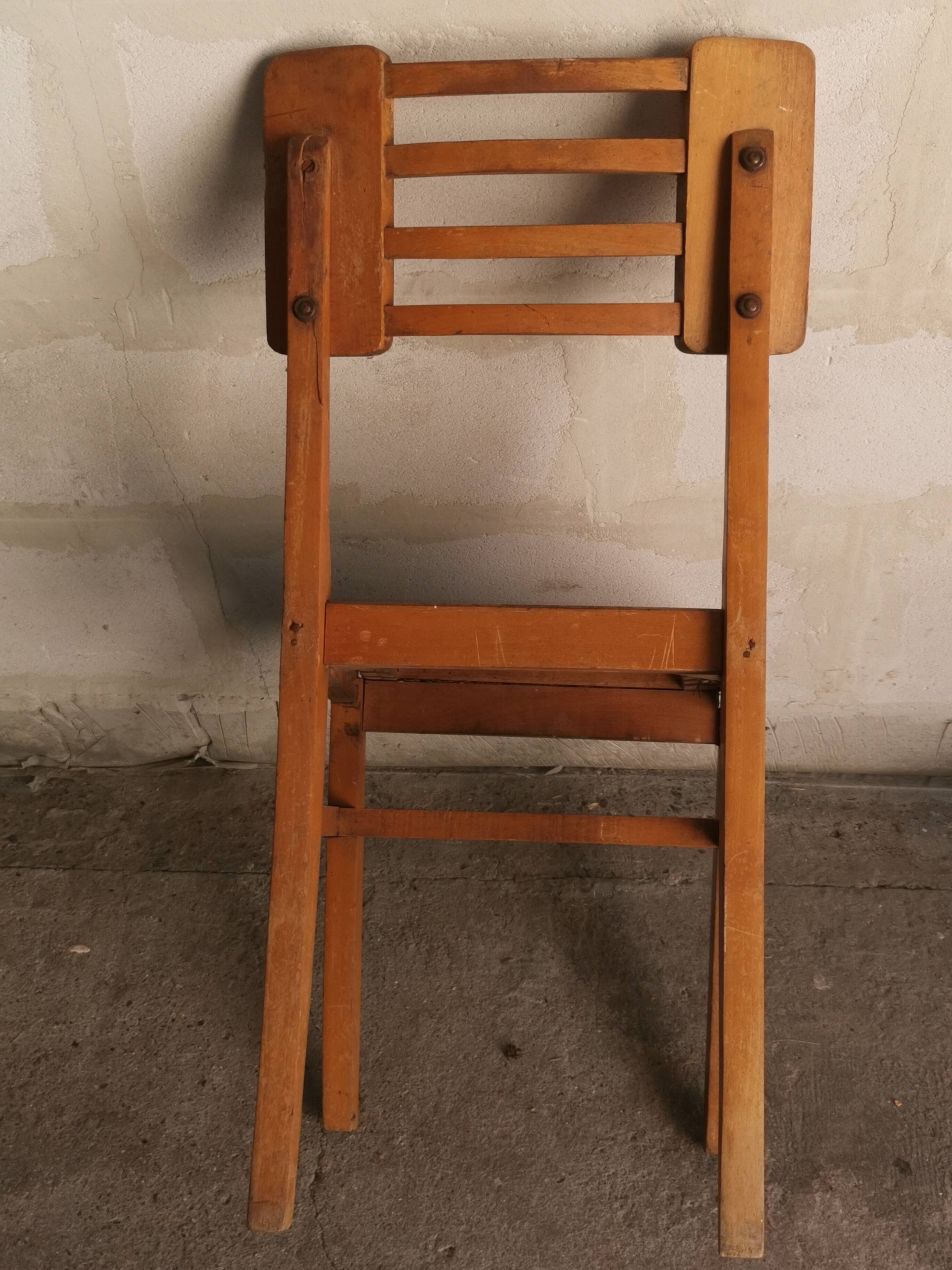 set of 4 chairs, vintage design