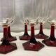 Set of 6 vintage flutes