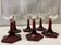 Set of 6 vintage flutes