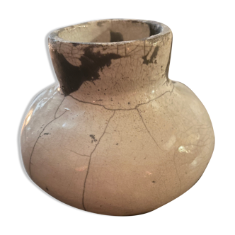 Small raku vase