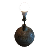 Lampe à poser en grès pyrité