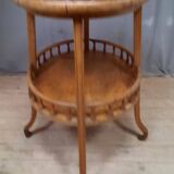 English oval tea table