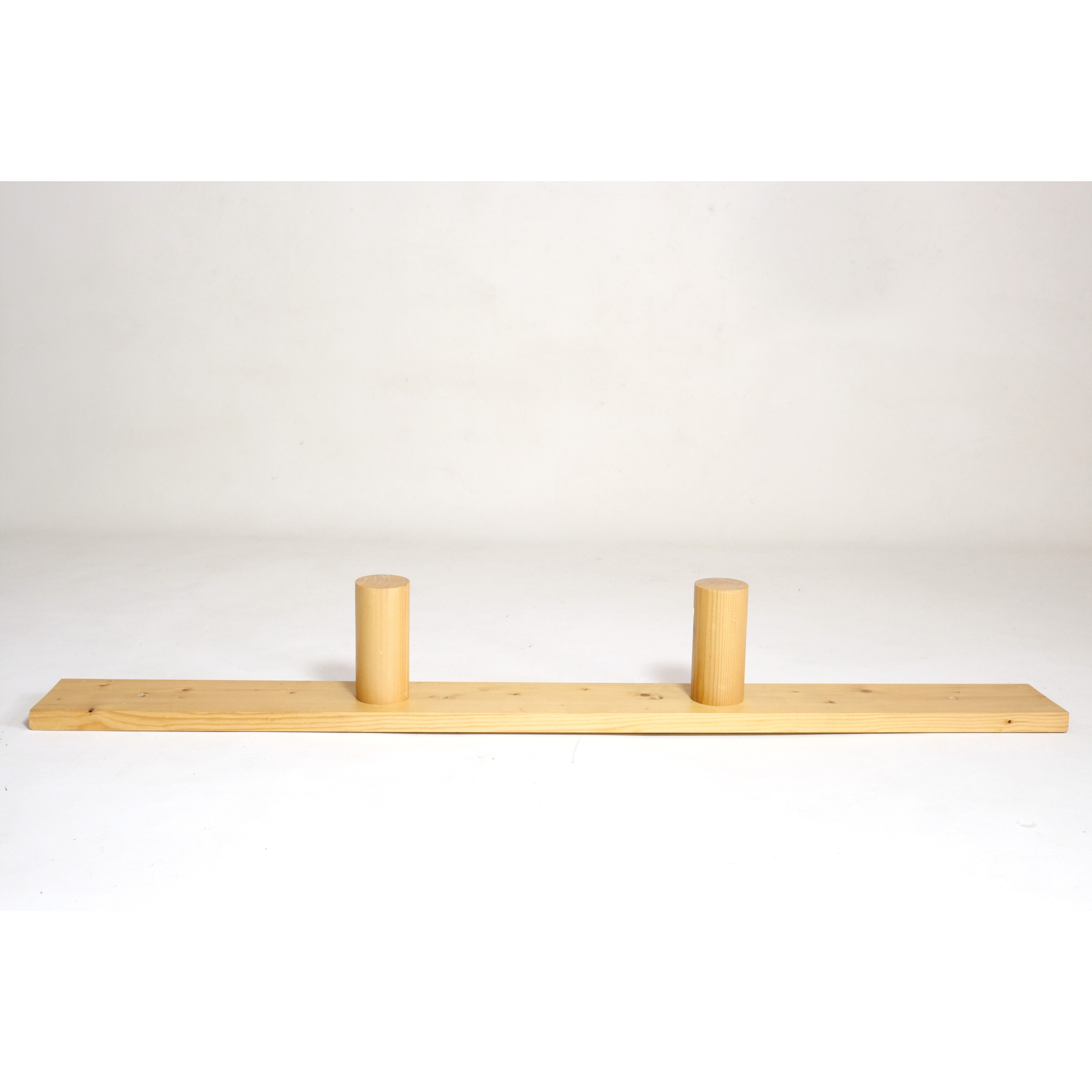 Charlotte Perriand, solid pine coat rack, 104 cm.