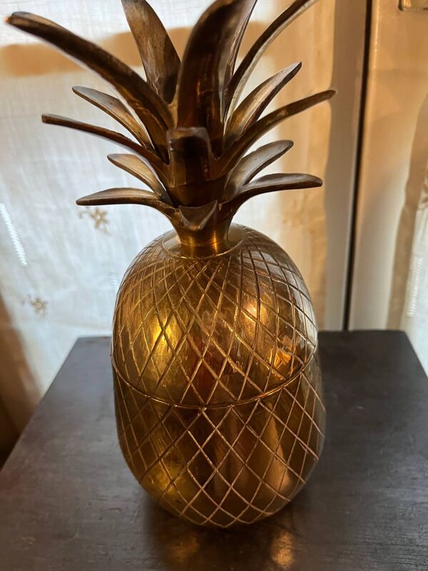 Bonbonnière ananas vintage