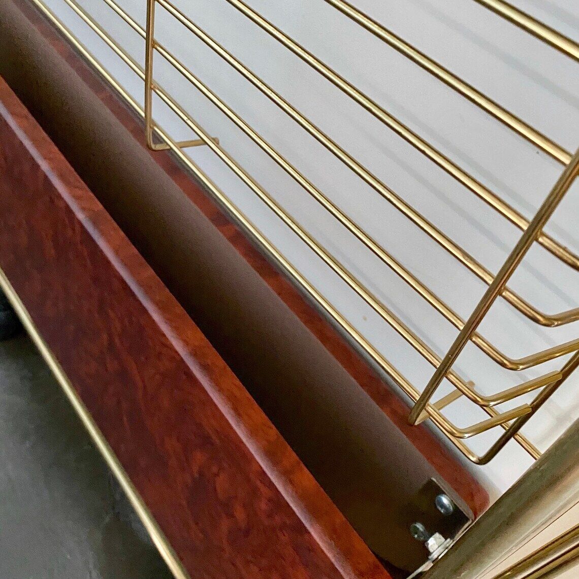 Vintage service cart