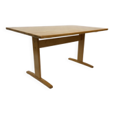 Vintage 1960s Shaker dining table by Yngve Ekström - Björka in birch