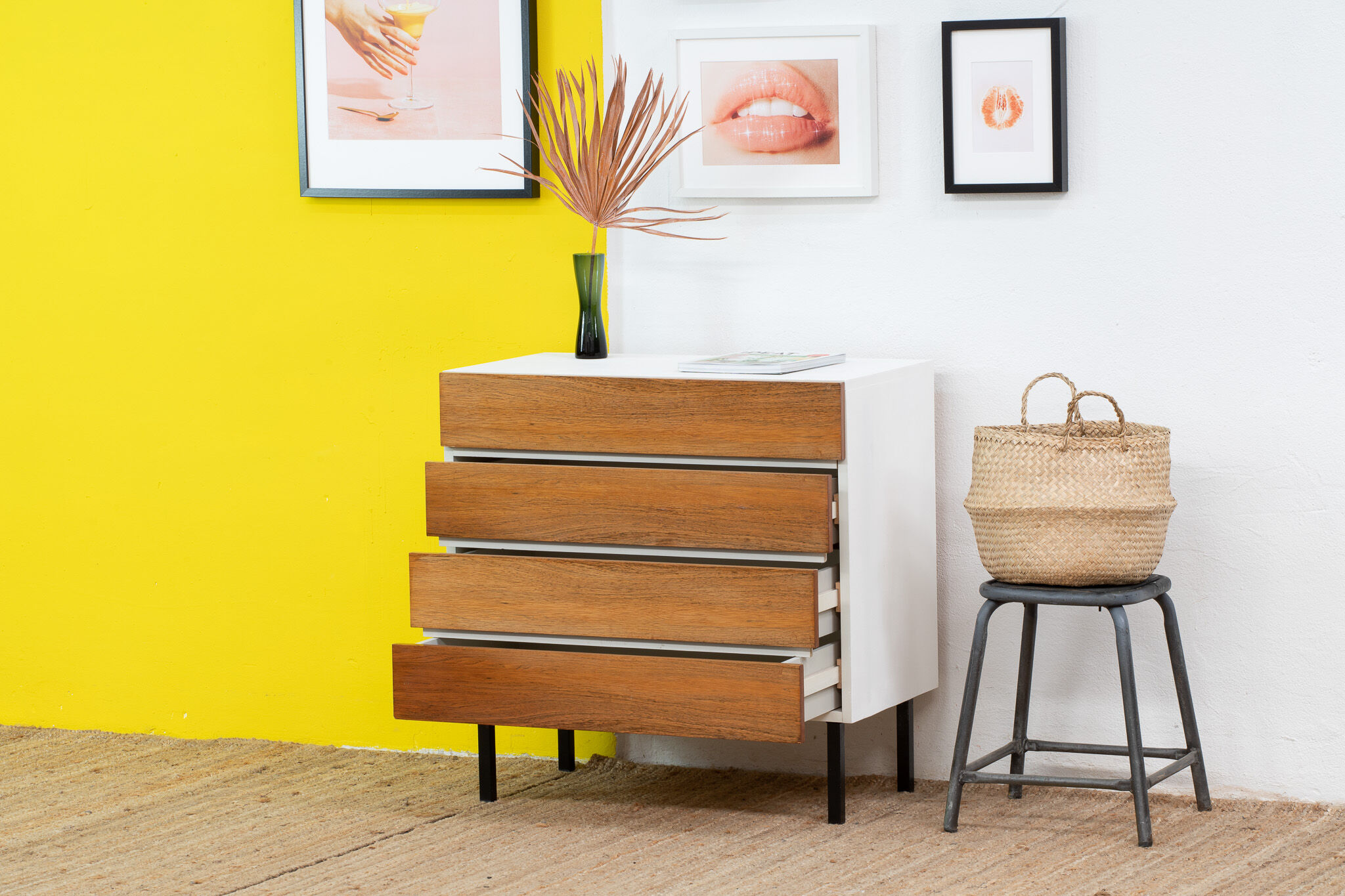 Vintage scandinavian chest of drawers