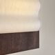 Frame Wood S wall light