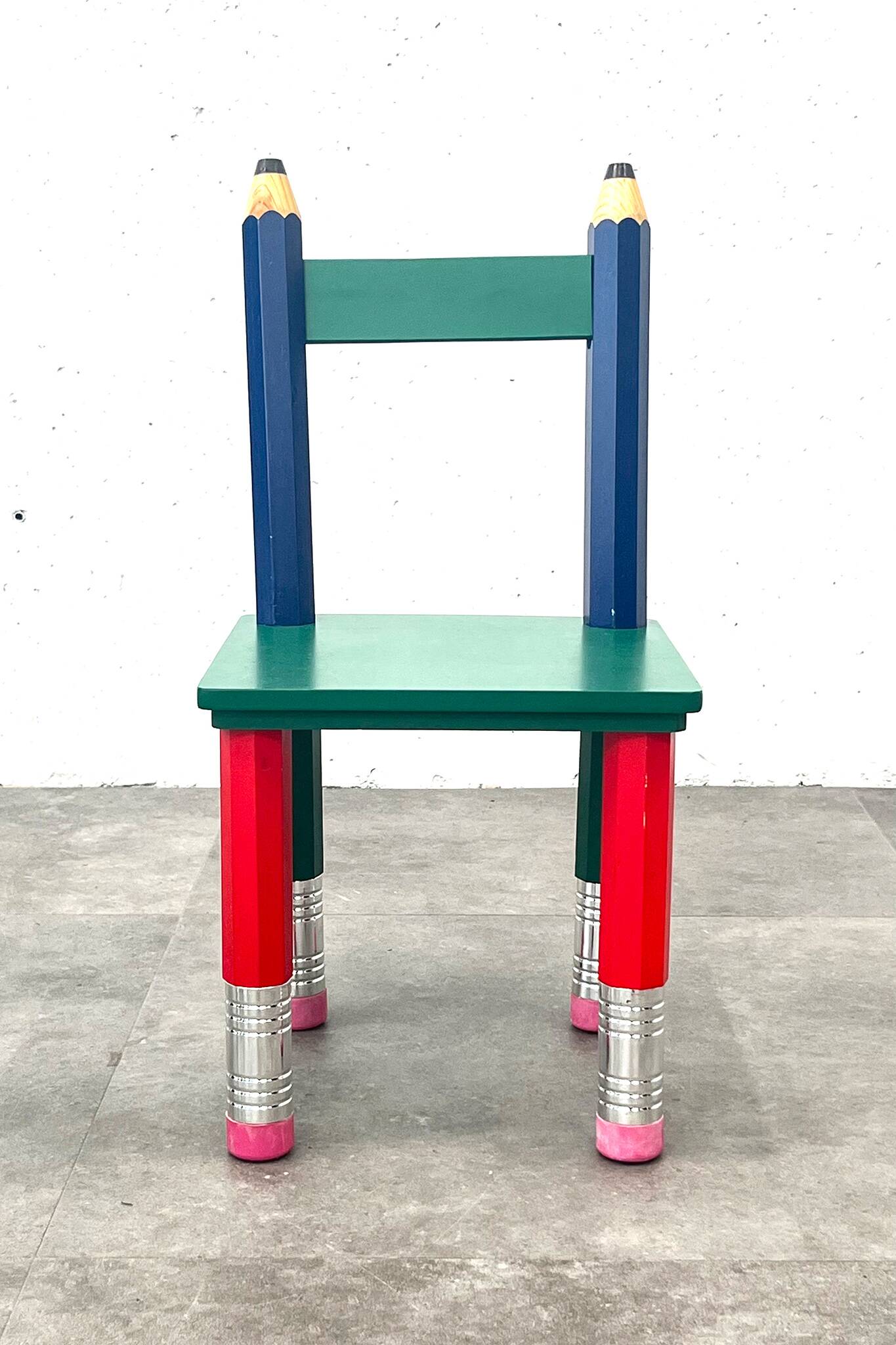 Vintage coloured pencil furniture set – IKEA x Pierre Sala