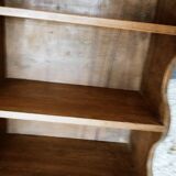 Old small wooden shelf