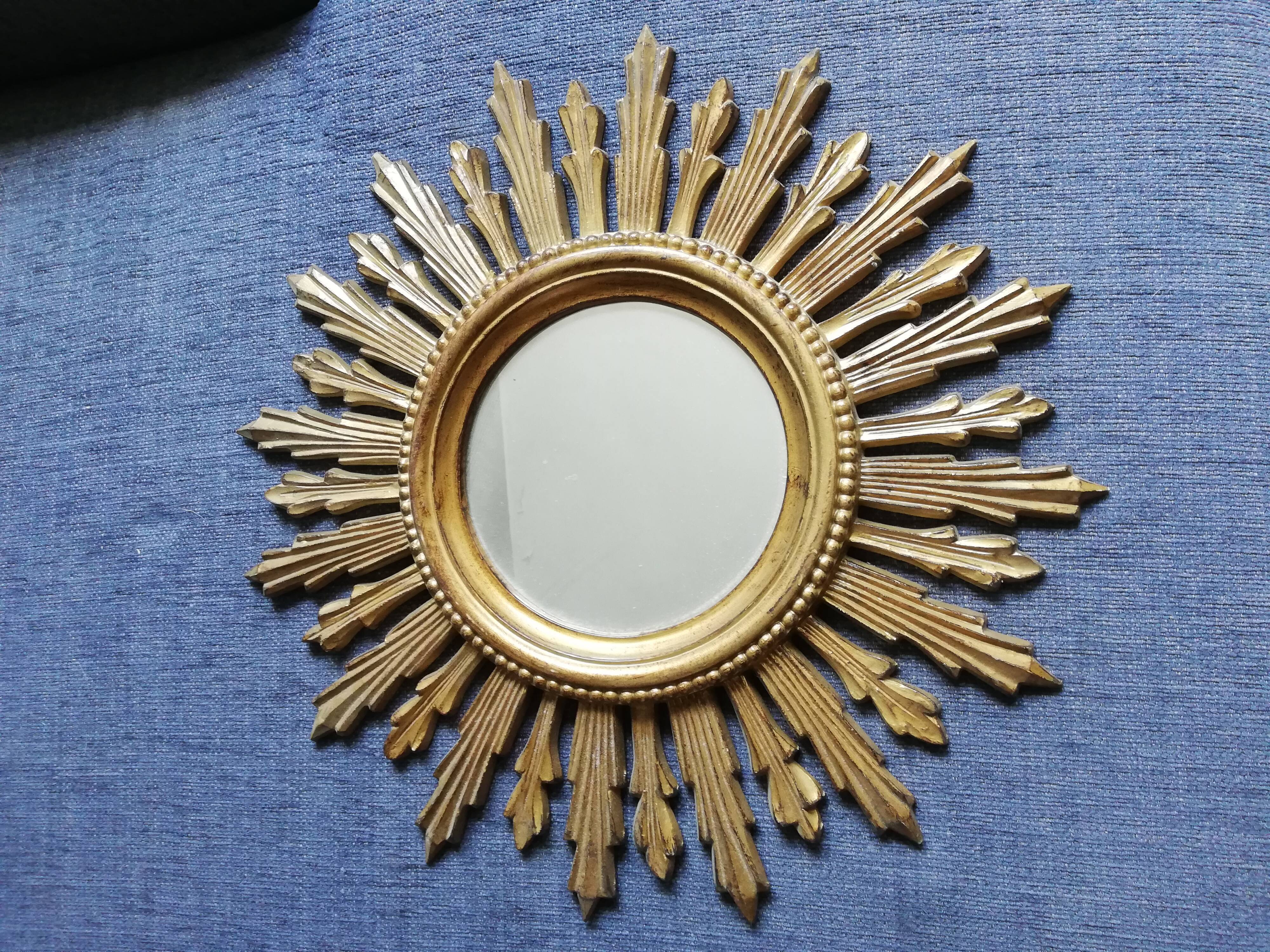 Vintage Sun mirror made in Italy 50cm