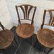 4 bentwood bistro chairs