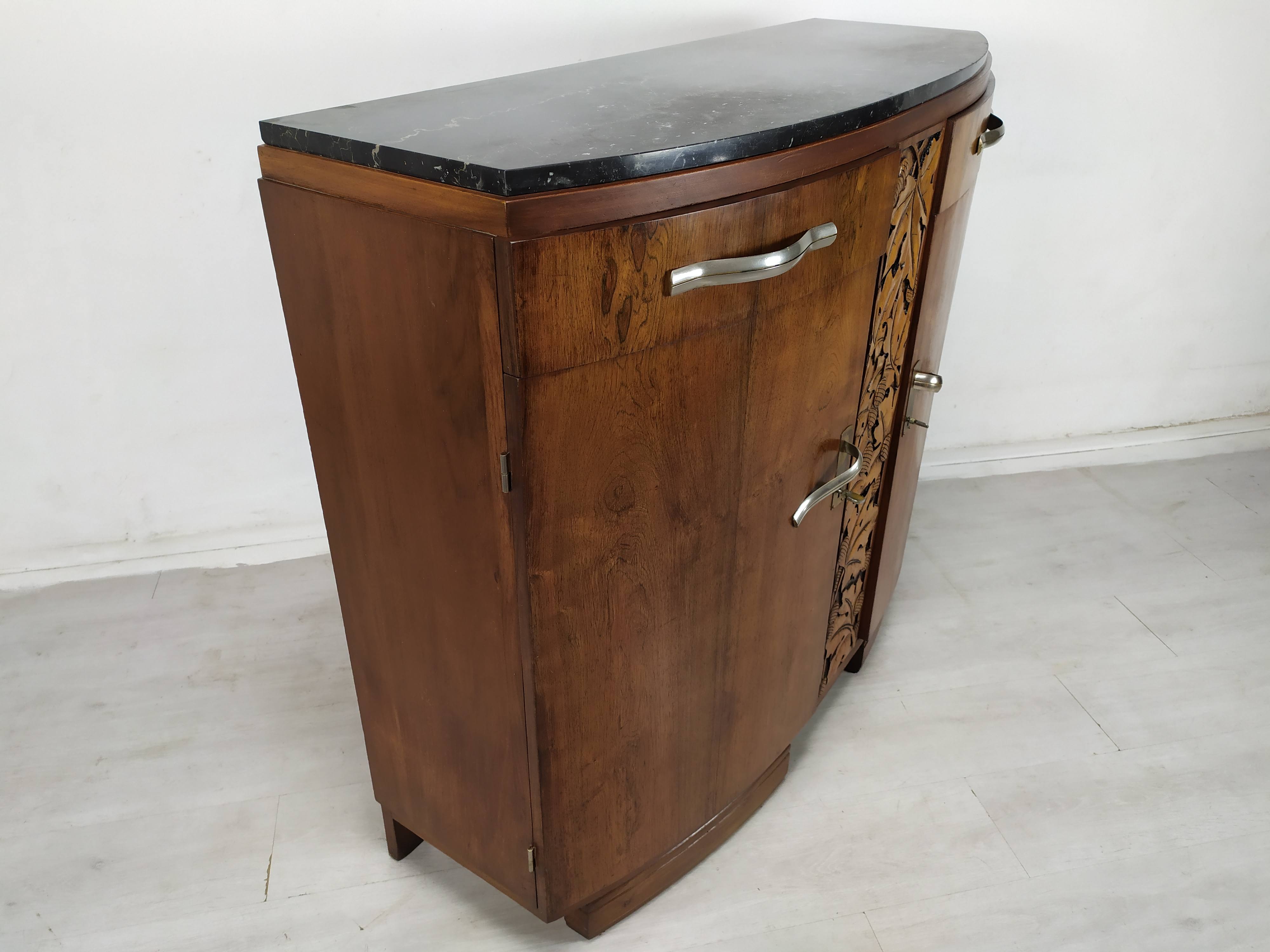 Art deco rosewood sideboard