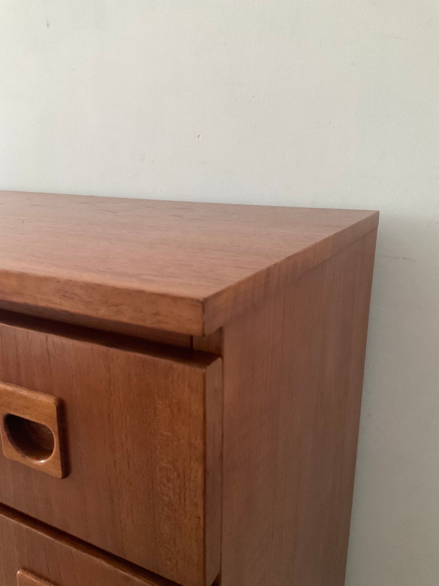 Scandinavian chest of drawers from the 60s in teak