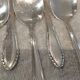 11 silver-plated ice cream scoops, goldsmith, art deco style