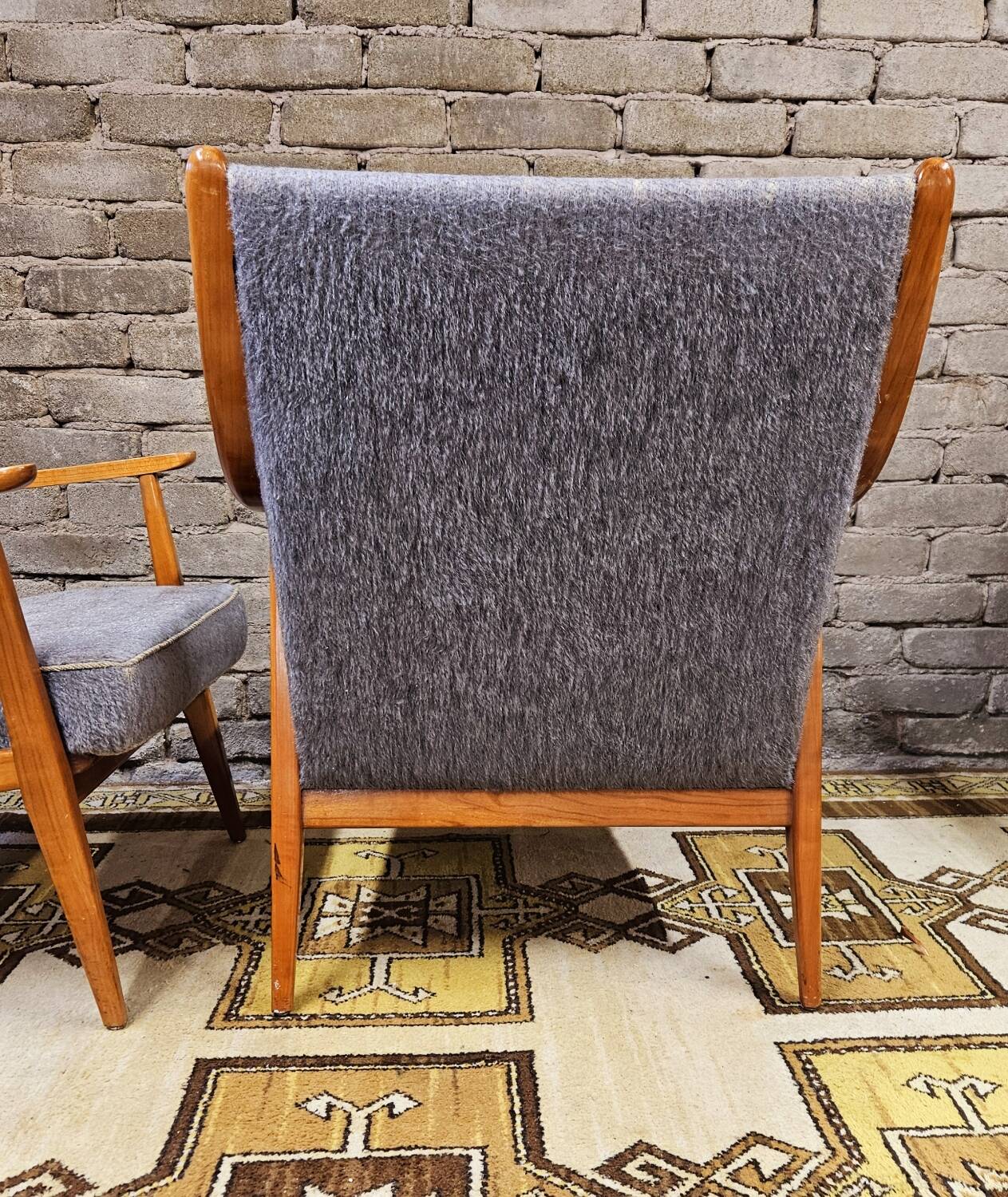 Pair of Scandinavian armchairs, 1960