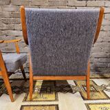 Pair of Scandinavian armchairs, 1960