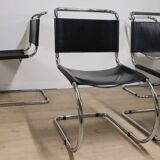 Set of 4 MR10 chairs by Ludwig Mies Van Der Rohe