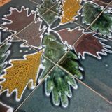 Vintage tile-top coffee table, 1970s, Europe