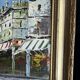 Ecole de Paris XXème - Huile sur carton - Les grands boulevards