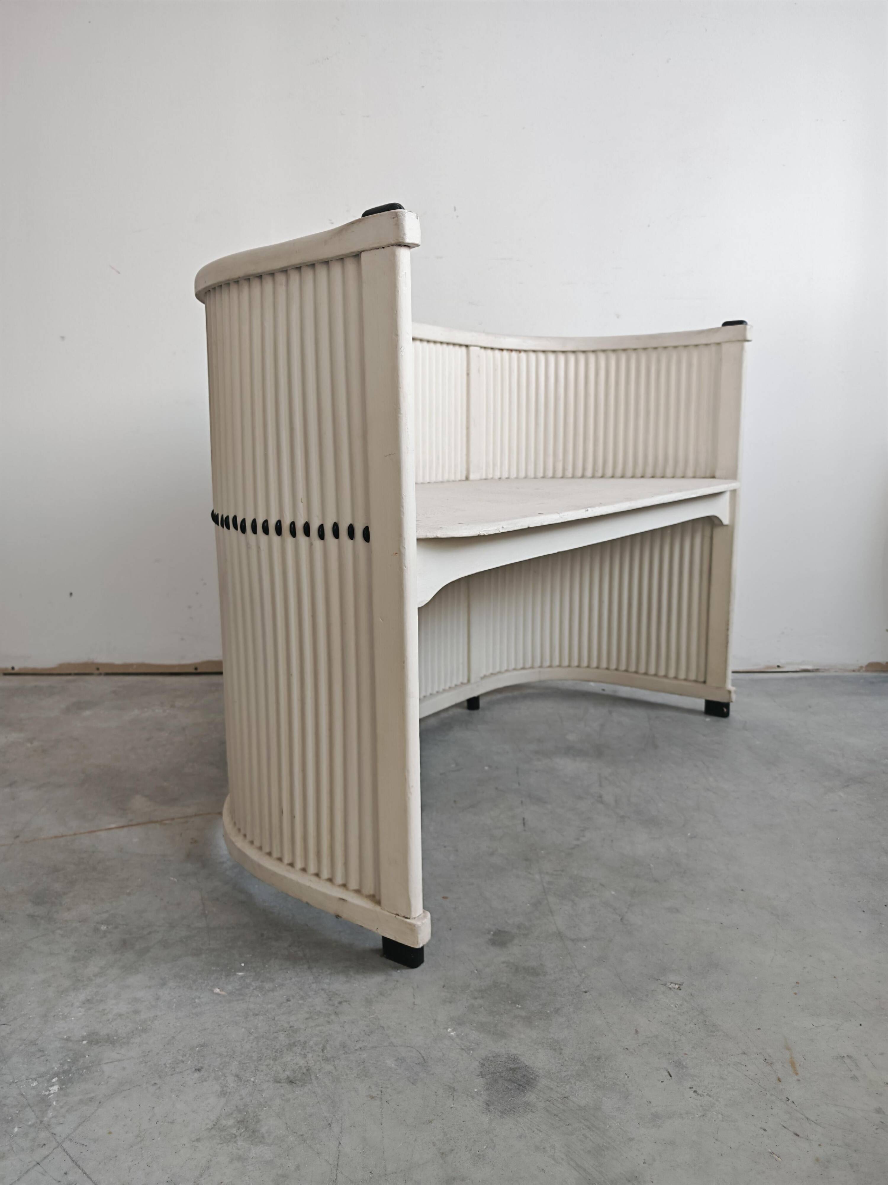 Banquette Art Nouveau by Hans Günther Reinstein, 1900s